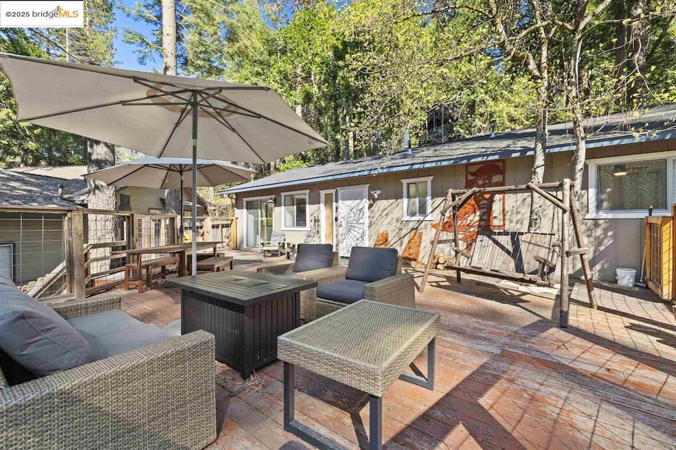 Exterior space featuring an outdoor hangout area