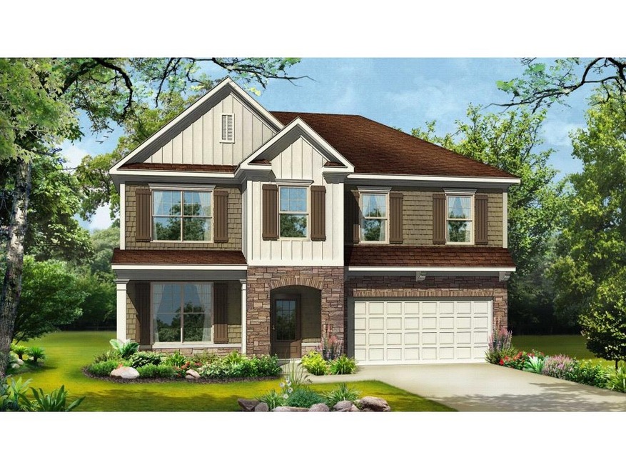 Color Rendering of Plan & Elevation.