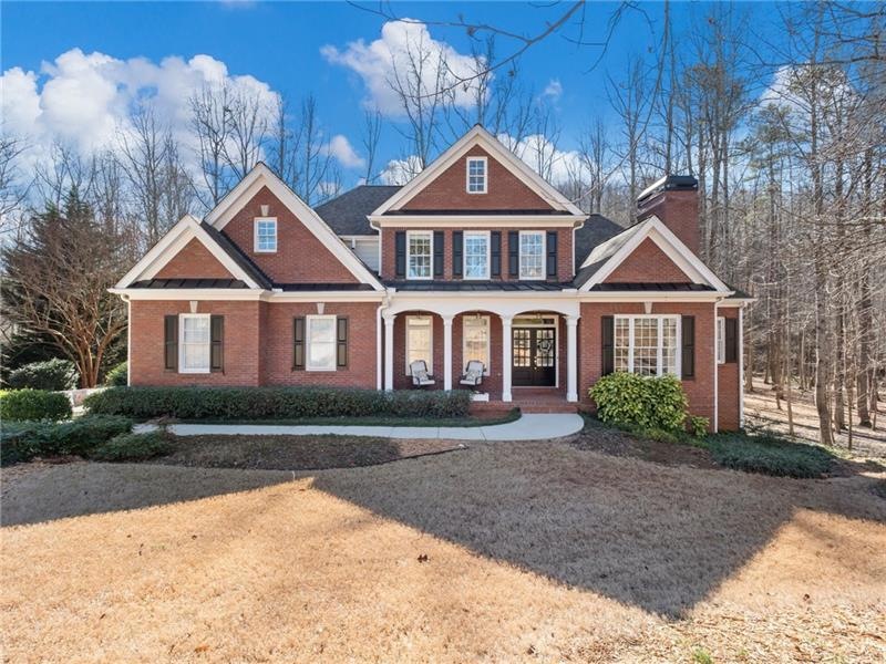 Beautifully situated on a culdesac with total wood