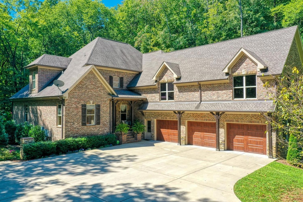 Welcome home to 129 Timber Hills Rd! This beautiful brick home sits on 5 acres.