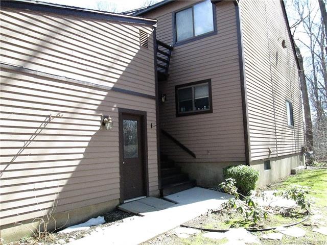 End unit backed to woods