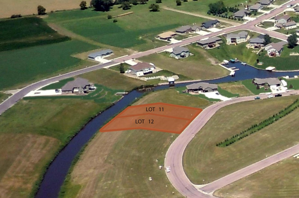 Over 1 acre lot on water