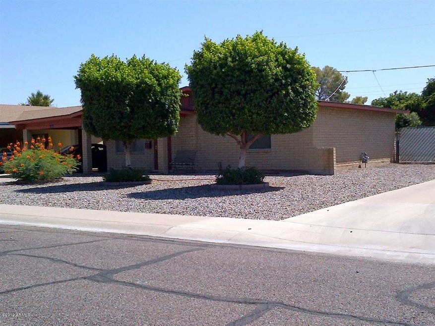 front of home