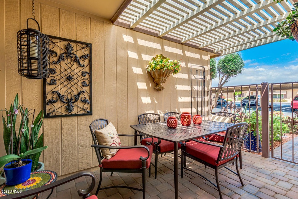 Front Courtyard - Note Lattice Cover