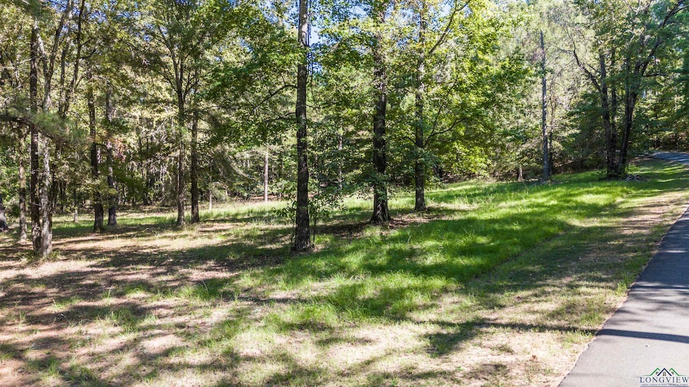 View of yard featuring a forest view
