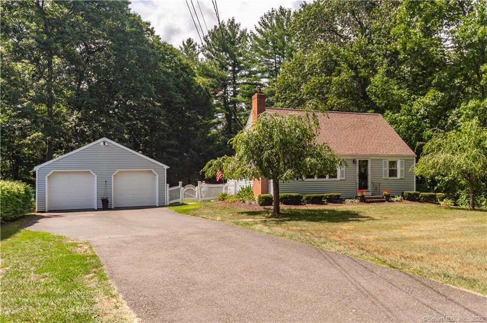 Pretty Country Cape with 2 car detached garage