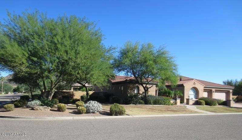 huge corner lot