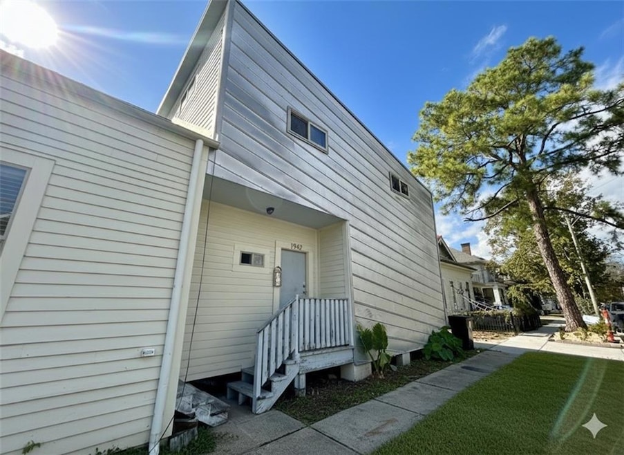 Grass is digitally filled in and mowed.