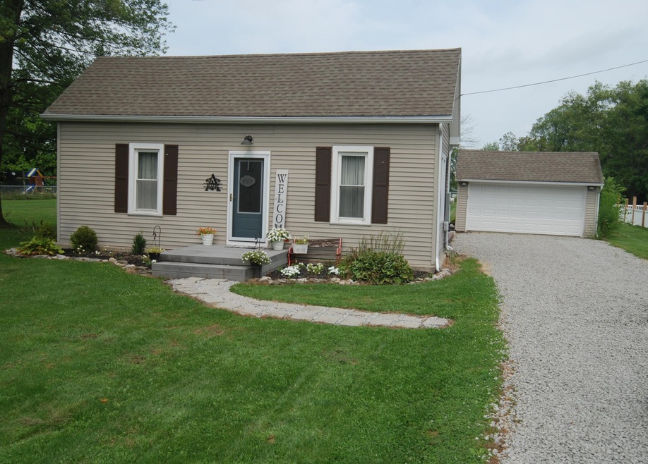 front with garage