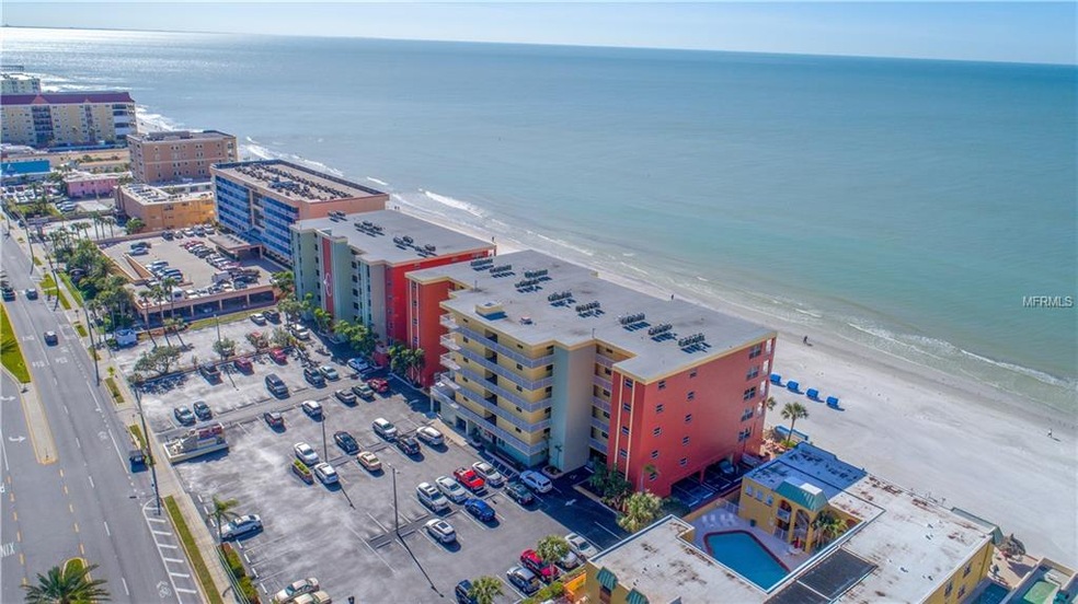 Directly on the award winning beaches of St Pete/C