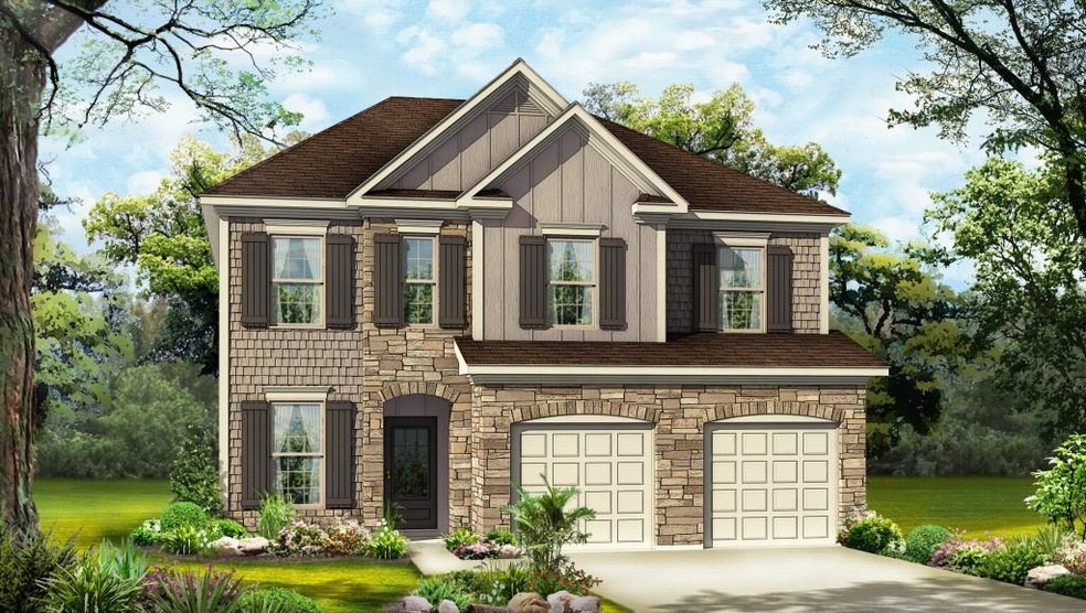 Color Rendering of Plan & Elevation.