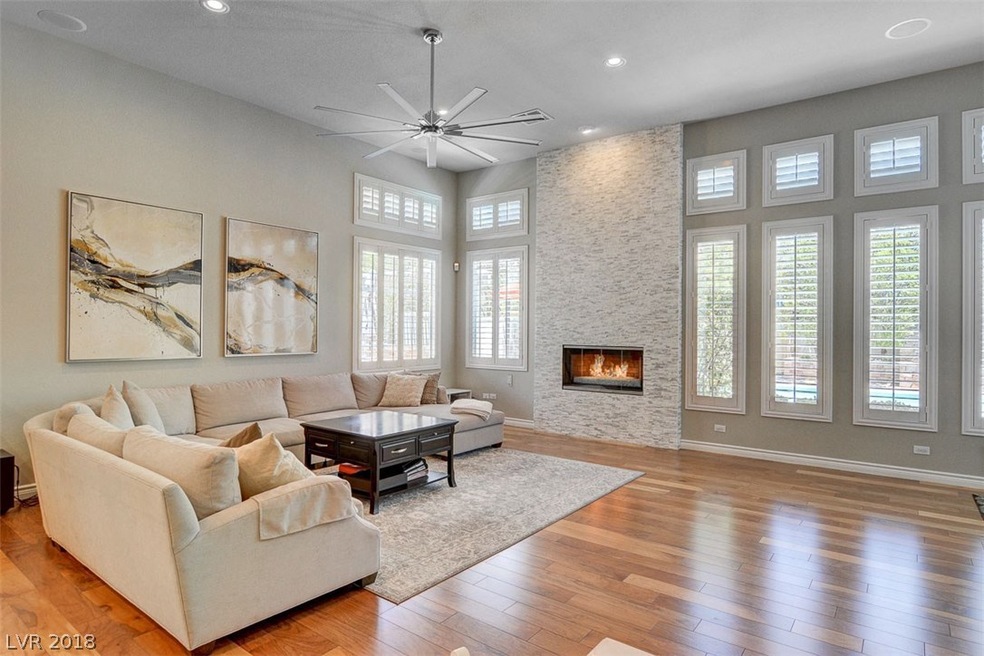 12 foot ceiling, wood floor, LED lighting, custom
