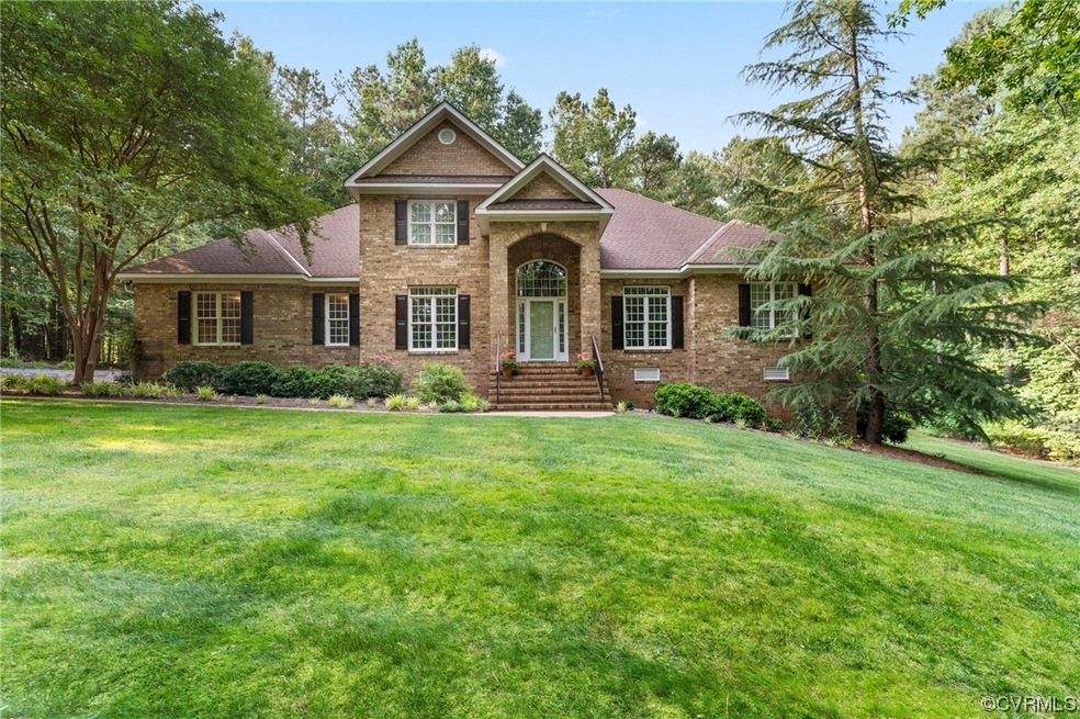 Elegant Entrance on this beautiful CUSTOM BRICK HO