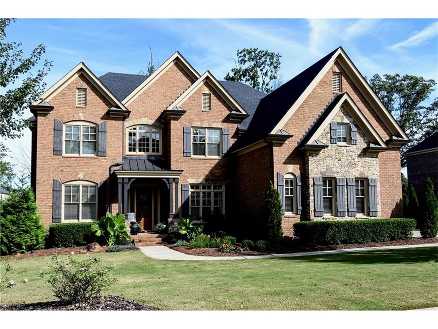 Custom 4 side Brick & Stone Traditional built in 2