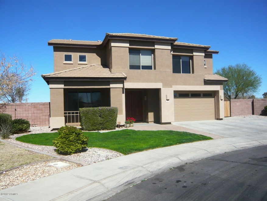 Front View of Home Facing South