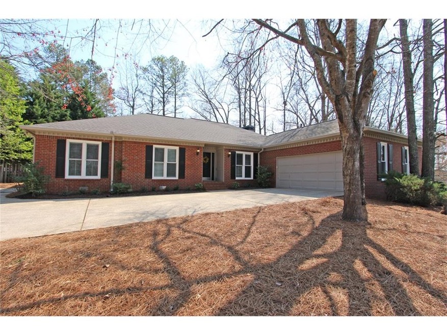 Freshly painted, brick ranch in Windward! Close pr