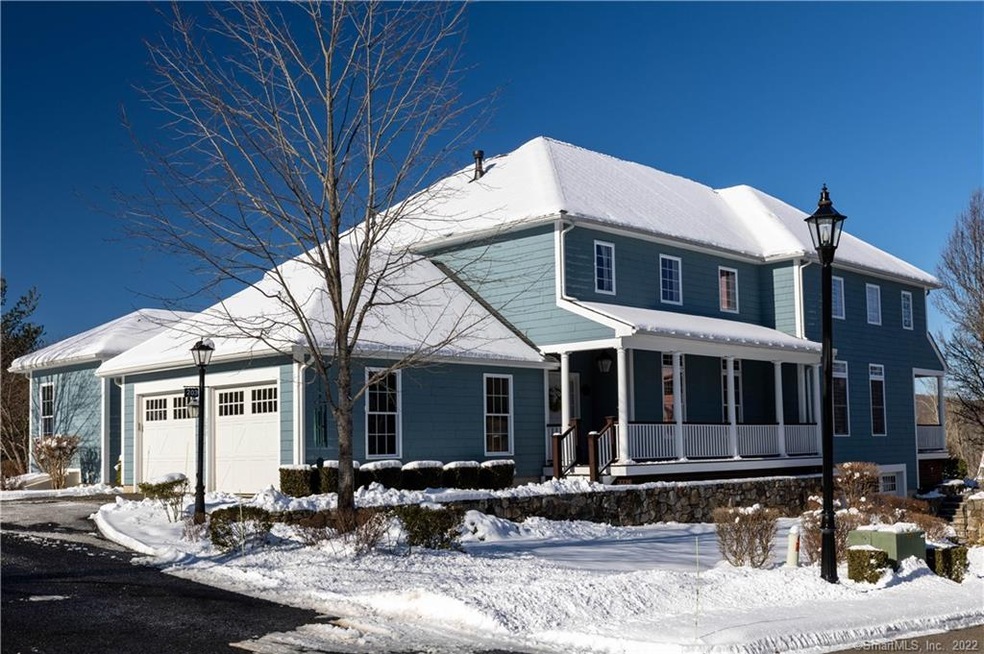 Beautiful snowy day in Connecticut at this 2400+ s