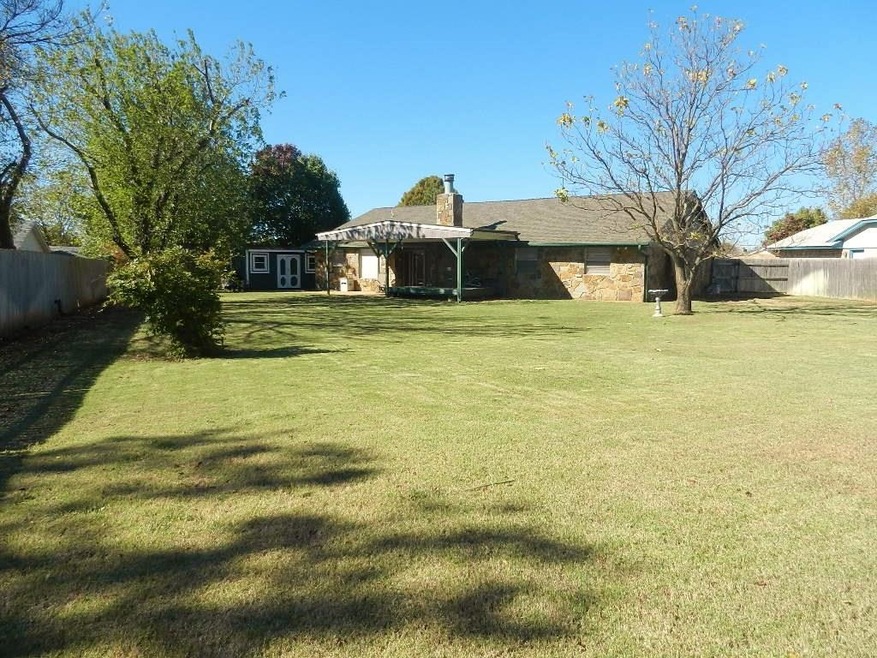 Wow! What a yard! It is more than 1/3 of an acre a
