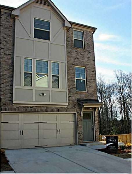 Exterior Front. Beautiful Brick Entry Corner Lot!