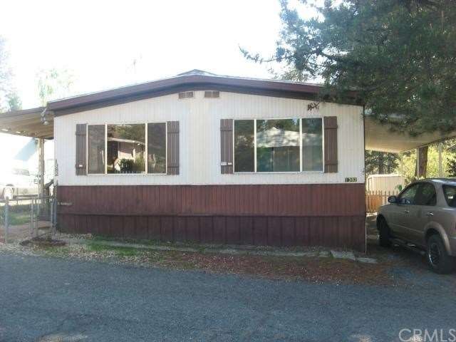Front of the mobile home