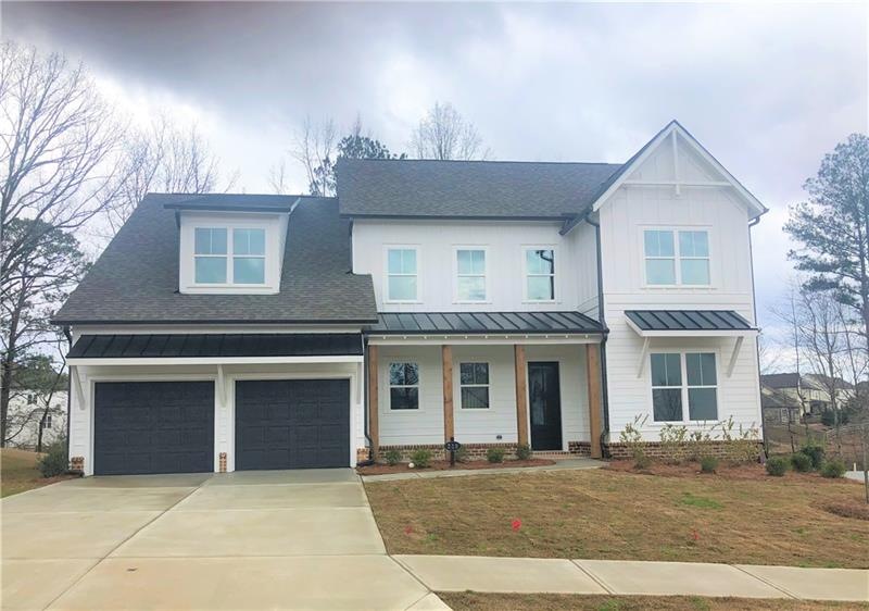 This is the exterior of this exact home and lot!