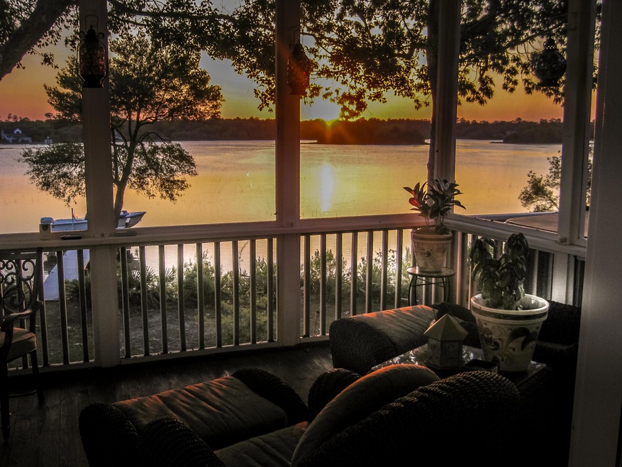 Back Porch View