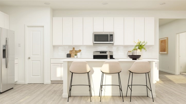 Pics are not of actual home.  They are a represent