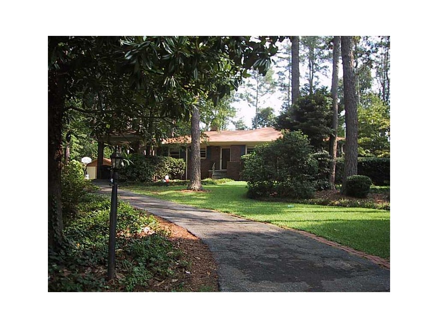 Exterior Front. Home sits back from the street on 
