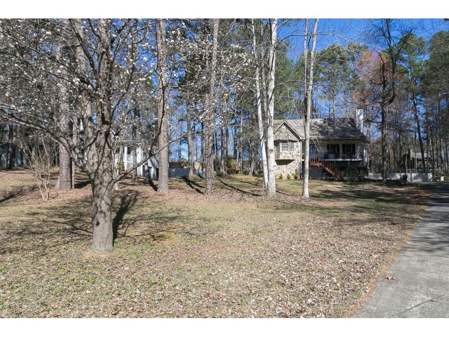Home sits well back off the street!