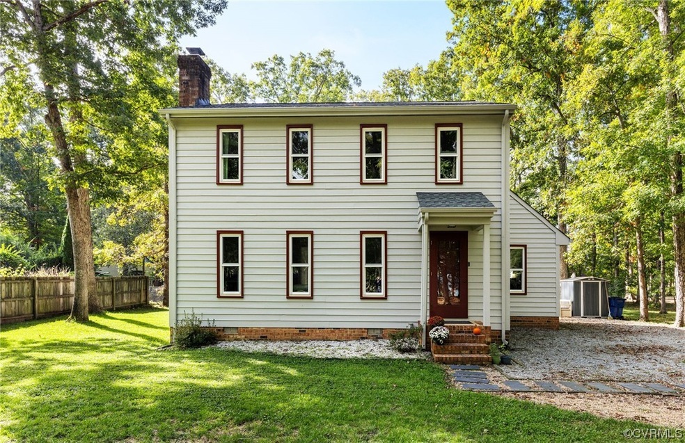 View of front of home with a front yard