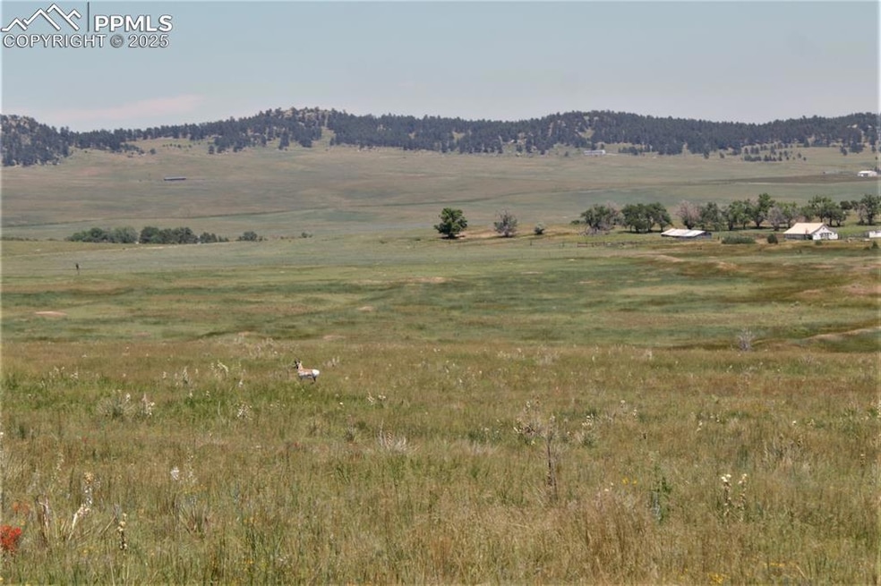 Mountain view with a rural view