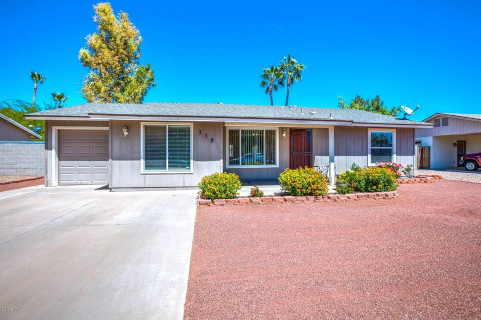 front of home