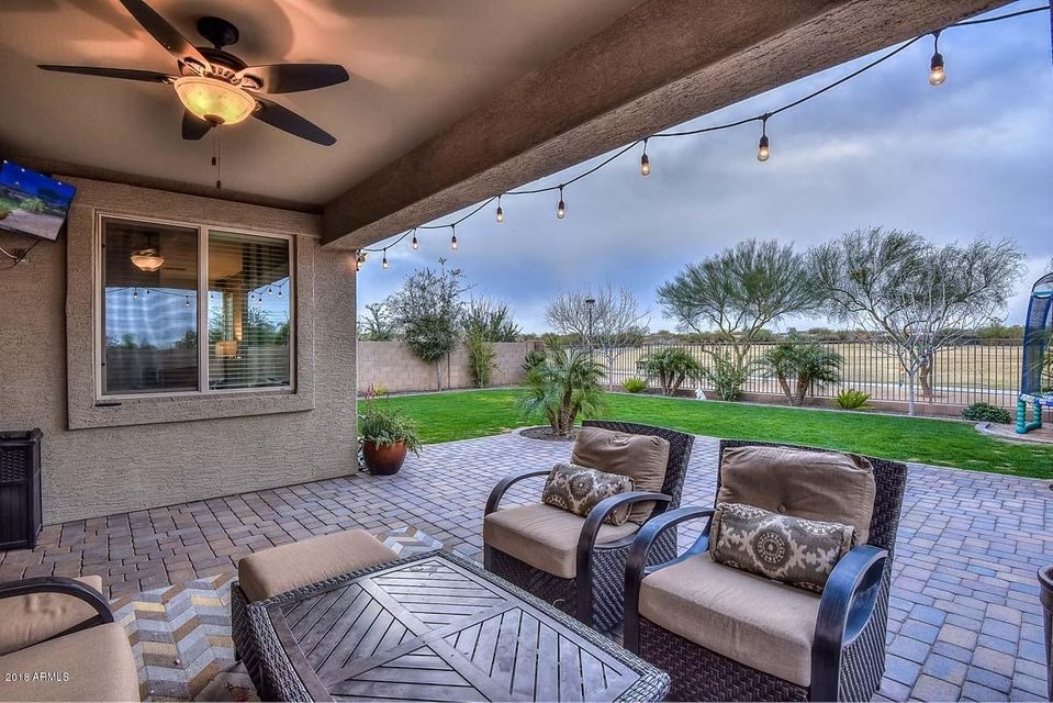 Covered & Extended Paver Patio