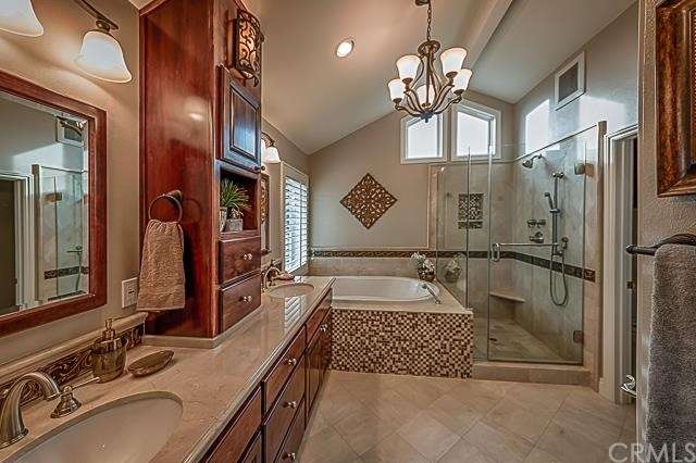 Complete make over of master bath with Crems Marfi