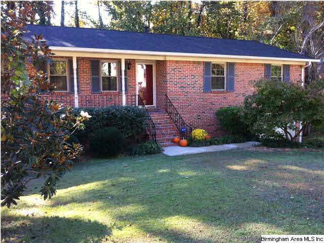 Front with wonderful flat lot