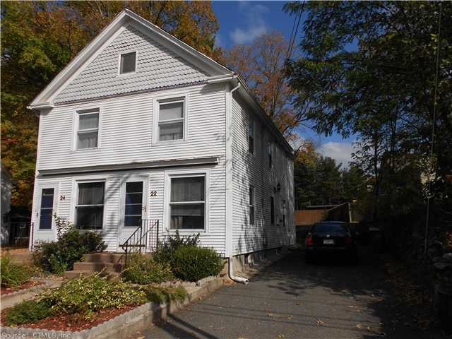 Exterior Front. Rarely available duplex in the hea