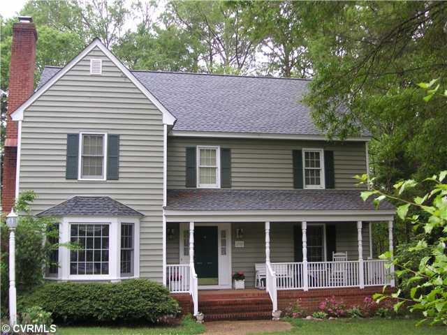 Exterior Front - Nestled in the trees...!