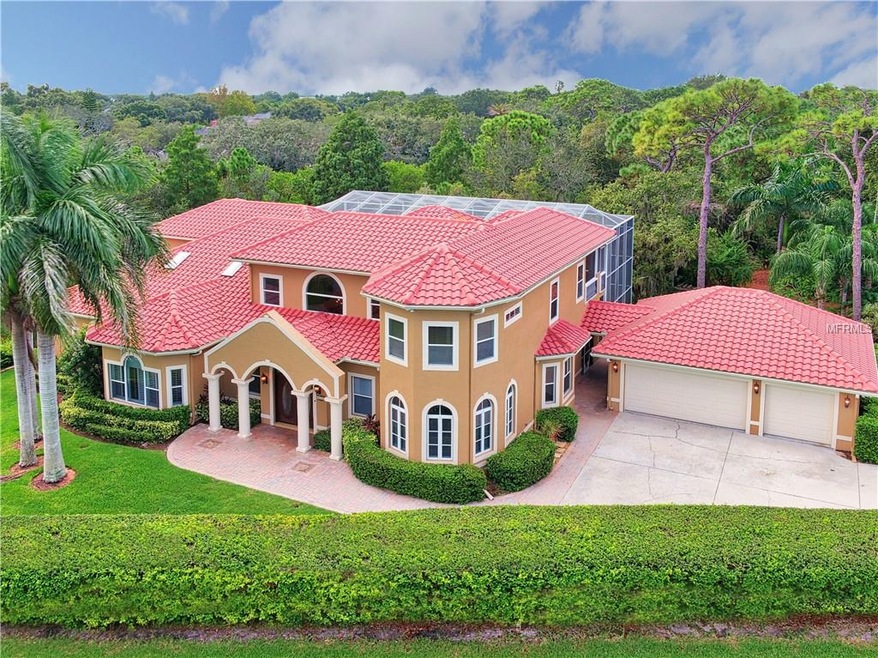 Exceptional custom built home, has it's own dock o