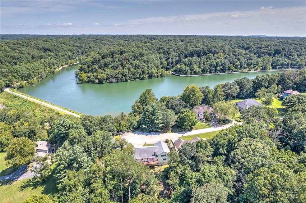 Shows close proximity to Lake Atalanta, house is l