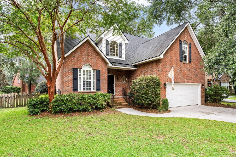Traditional brick exterior