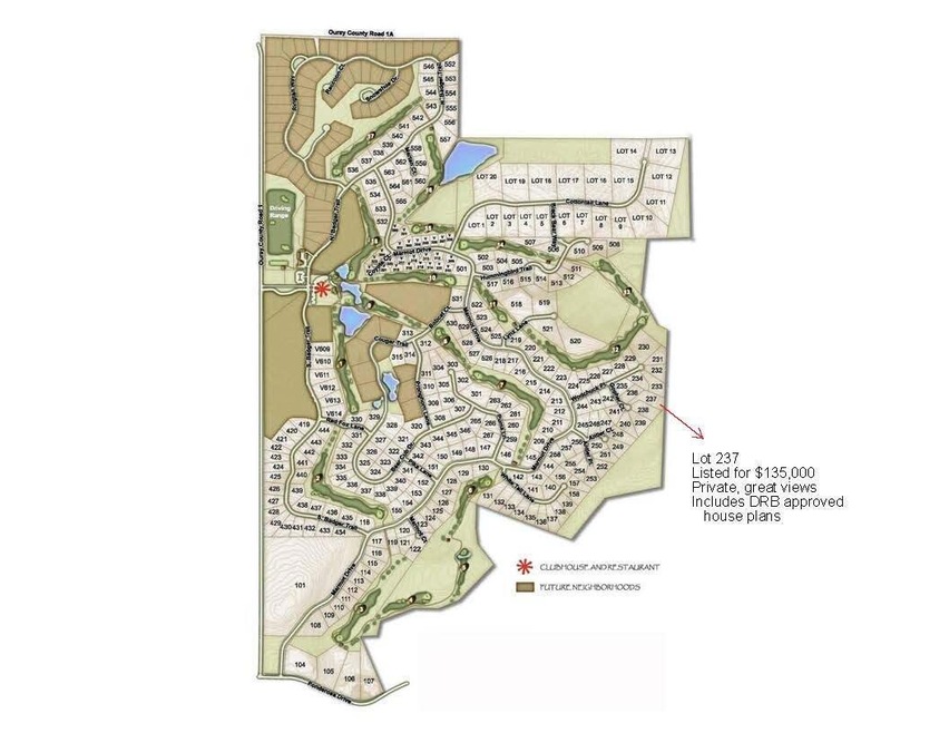 Divide Ranch Lot Map - 237