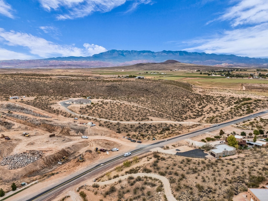 Aerial View of Land