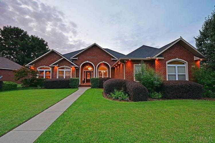 Custom home is gated community~ 4/3 with study