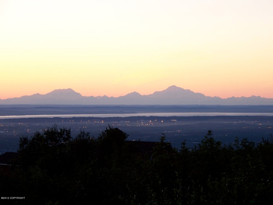 Foraker and McKinley at sunrise