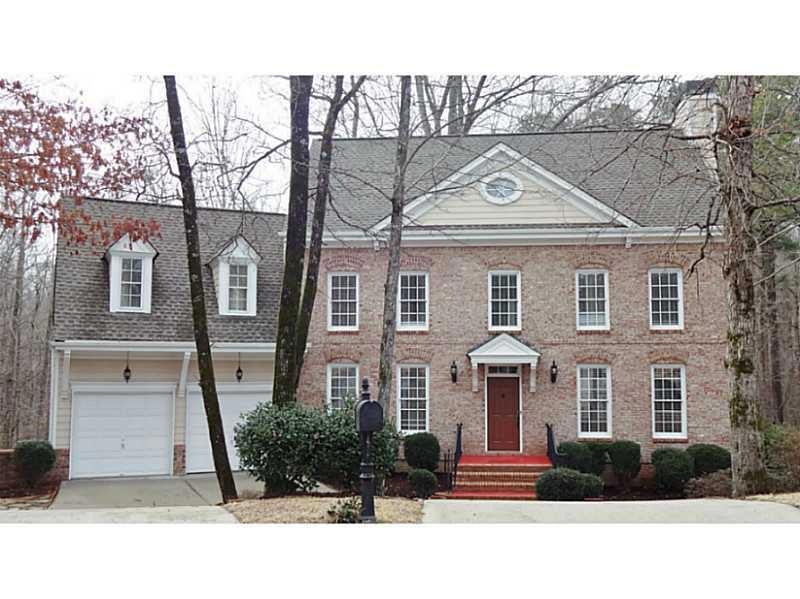 Exterior Front. Custom built home is designed for 