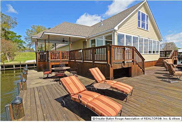 Relax on the multi-level deck and enjoy the specta