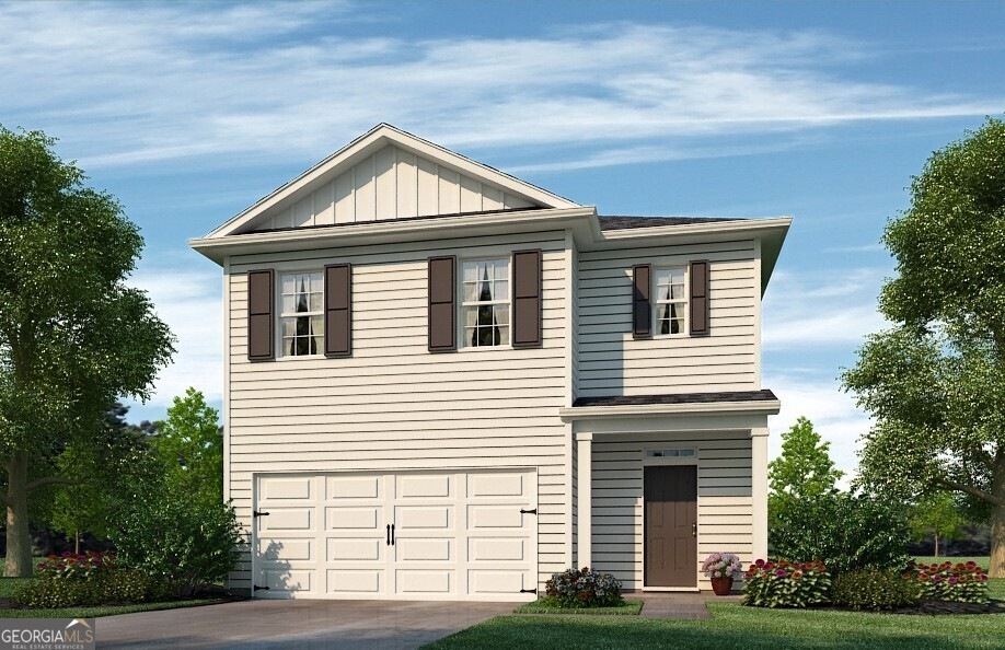 Robie Elevation A At Oakwood In Dallas, Georgia