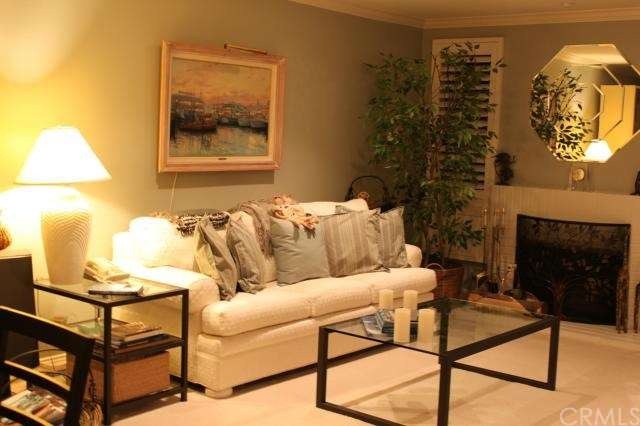 Spacious Living Room with Fireplace, Access to Pat
