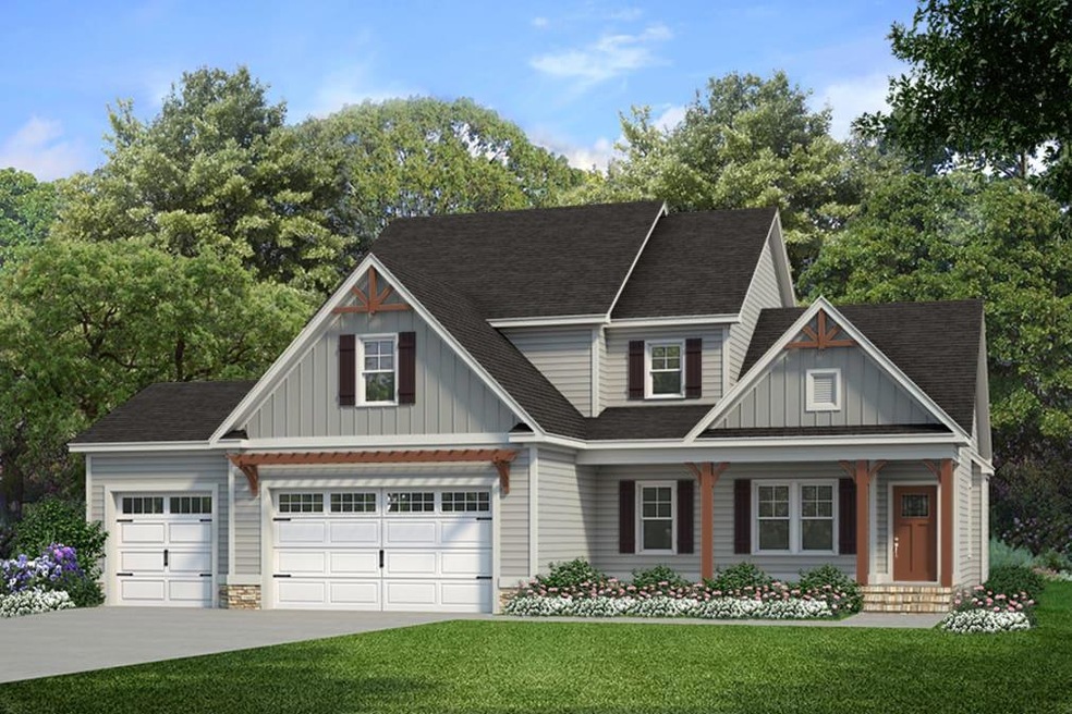 Lot 93 SF front Elev