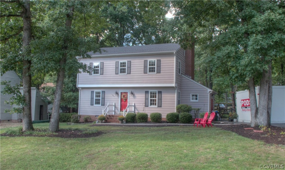 Welcome to 13002 Edgetree Court, Midlothian, VA  23114...This 3 Bedroom 2.5 Bath Home has a Brand New Roof, Wood Floors Throughout, Brick Fireplace in Beautiful Walton Park!!!